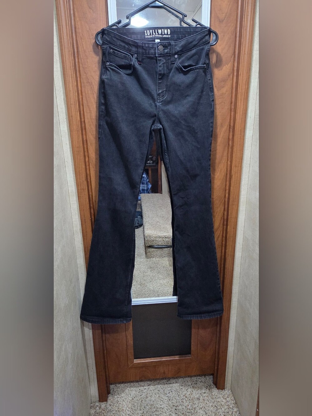 Women's Black Flare Jeans By Idyllwind